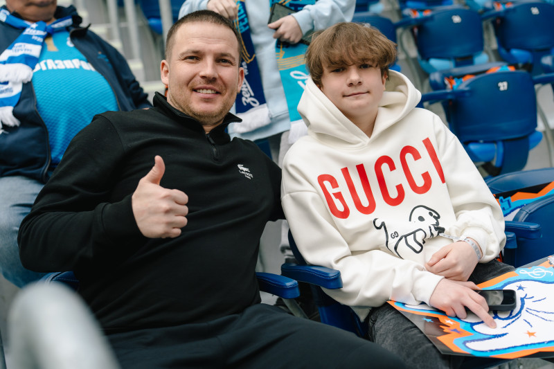 Фан-Променад перед матчем «Зенит» — «Спартак»