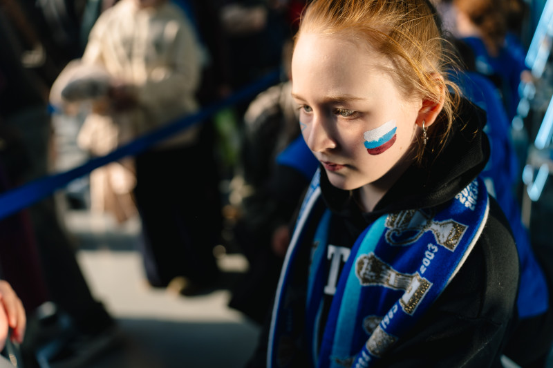 Фан-Променад перед матчем «Зенит» — «Спартак»