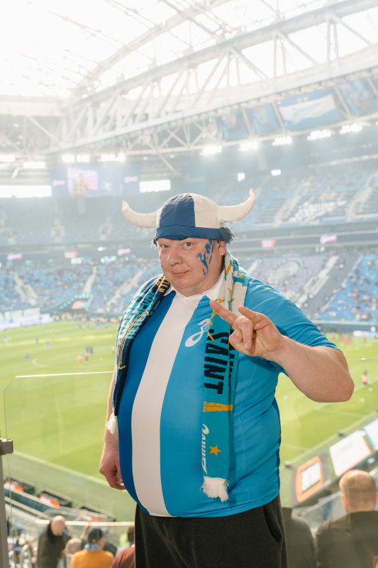 Фан-Променад перед матчем «Зенит» — «Спартак»