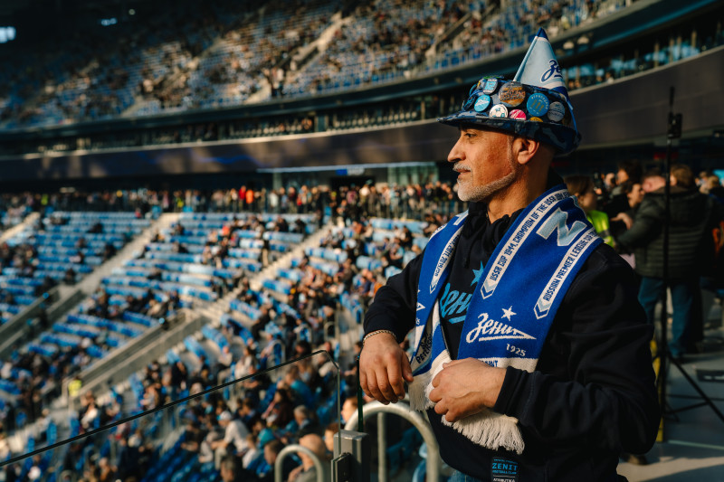 Фан-Променад перед матчем «Зенит» — «Спартак»