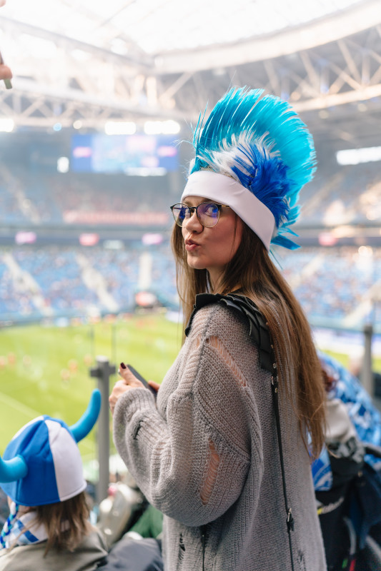 Фан-Променад перед матчем «Зенит» — «Спартак»