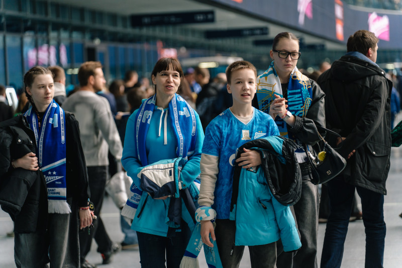 Фан-Променад перед матчем «Зенит» — «Спартак»