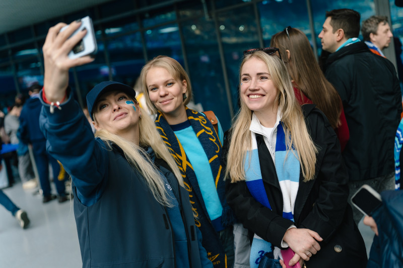 Фан-Променад перед матчем «Зенит» — «Спартак»