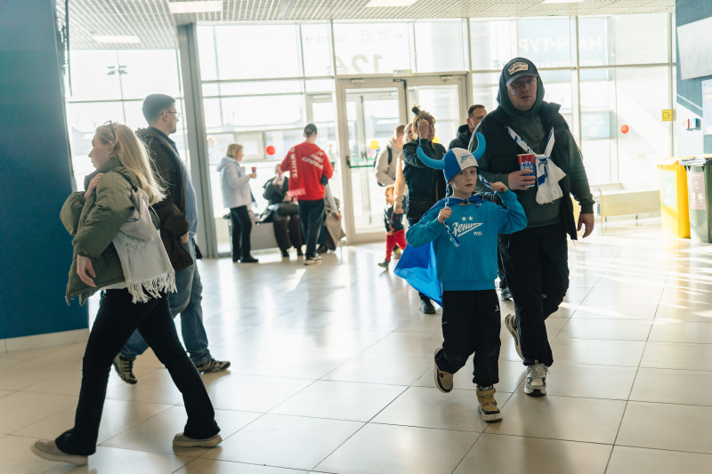 Фан-Променад перед матчем «Зенит» — «Спартак»