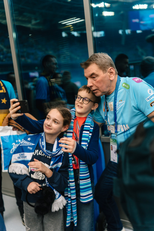 Фан-Променад перед матчем «Зенит» — «Спартак»