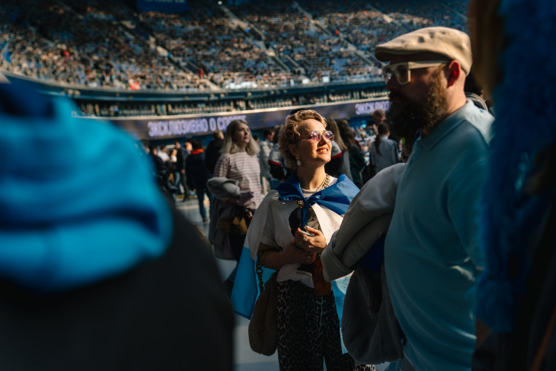 Фан-Променад перед матчем «Зенит» — «Спартак»