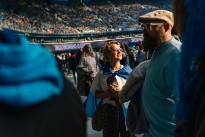 Фан-Променад перед матчем «Зенит» — «Спартак»