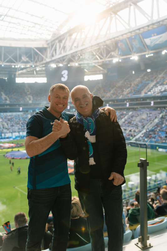 Фан-Променад перед матчем «Зенит» — «Спартак»