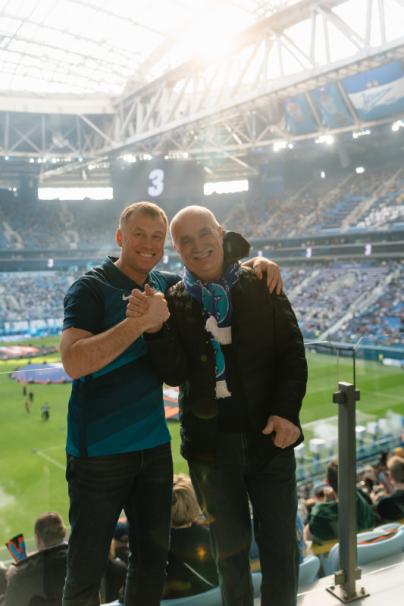 Фан-Променад перед матчем «Зенит» — «Спартак»