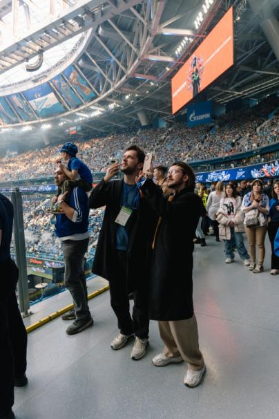 Фан-Променад перед матчем «Зенит» — «Спартак»