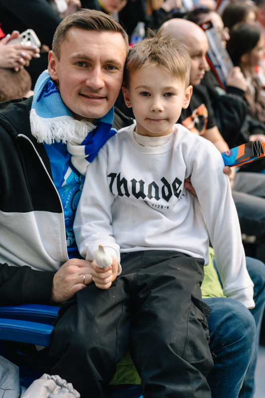 Болельщики на матче «Зенит» — «Спартак»