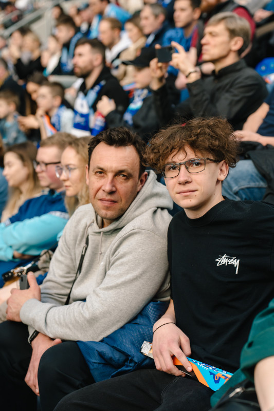 Болельщики на матче «Зенит» — «Спартак»