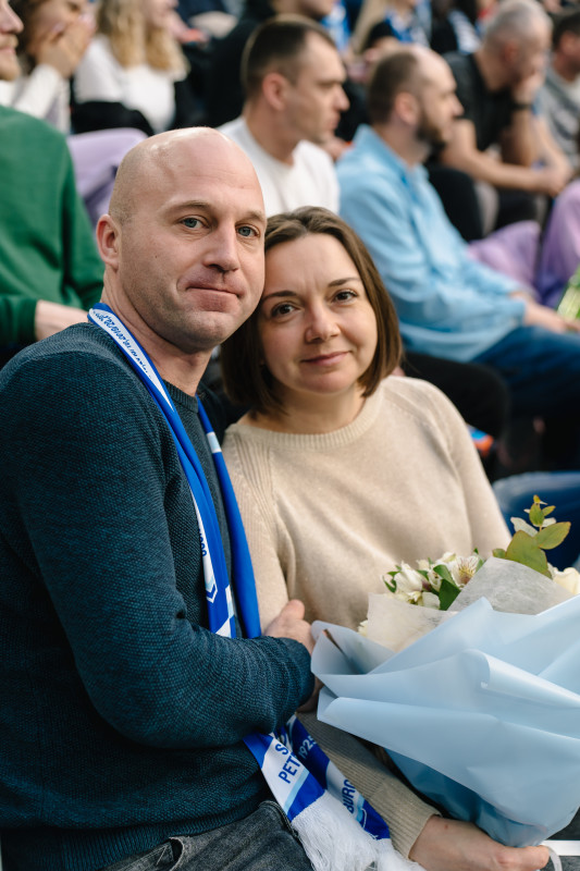 Болельщики на матче «Зенит» — «Спартак»