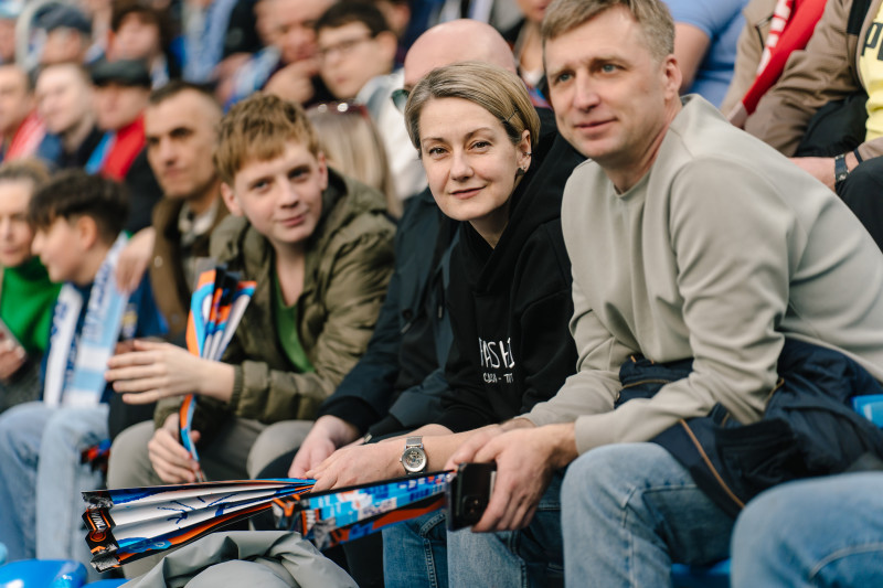 Болельщики на матче «Зенит» — «Спартак»