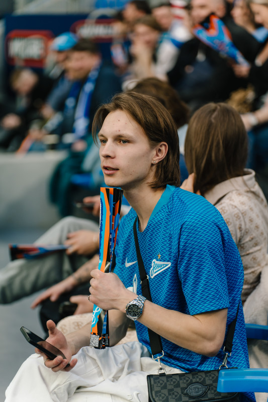 Болельщики на матче «Зенит» — «Спартак»