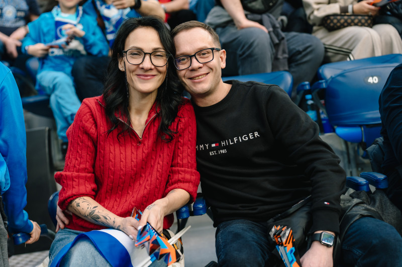 Болельщики на матче «Зенит» — «Спартак»