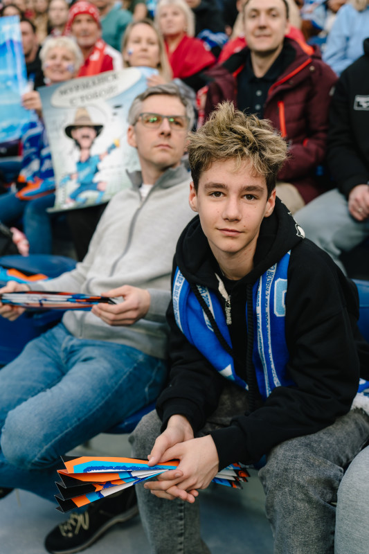 Болельщики на матче «Зенит» — «Спартак»