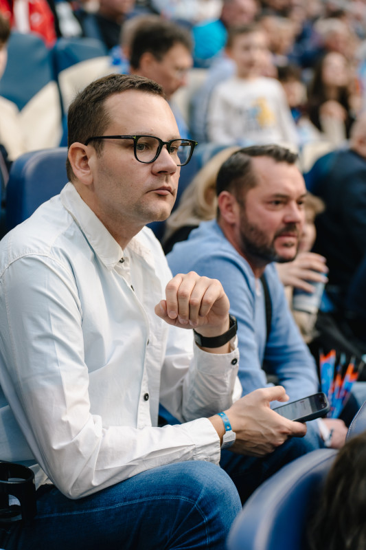 Болельщики на матче «Зенит» — «Спартак»