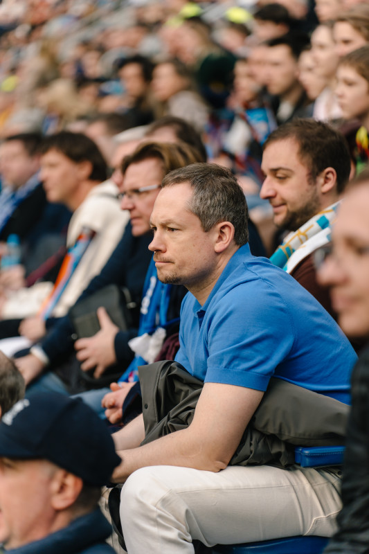 Болельщики на матче «Зенит» — «Спартак»