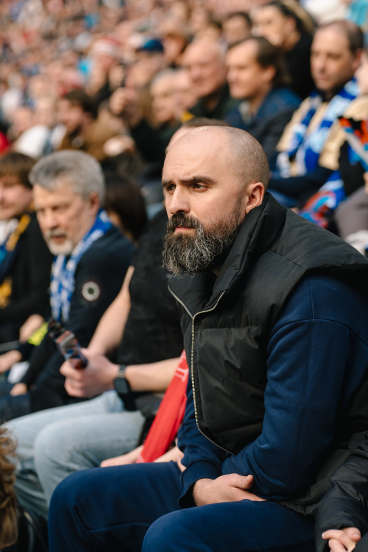 Болельщики на матче «Зенит» — «Спартак»