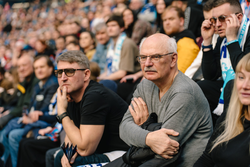 Болельщики на матче «Зенит» — «Спартак»