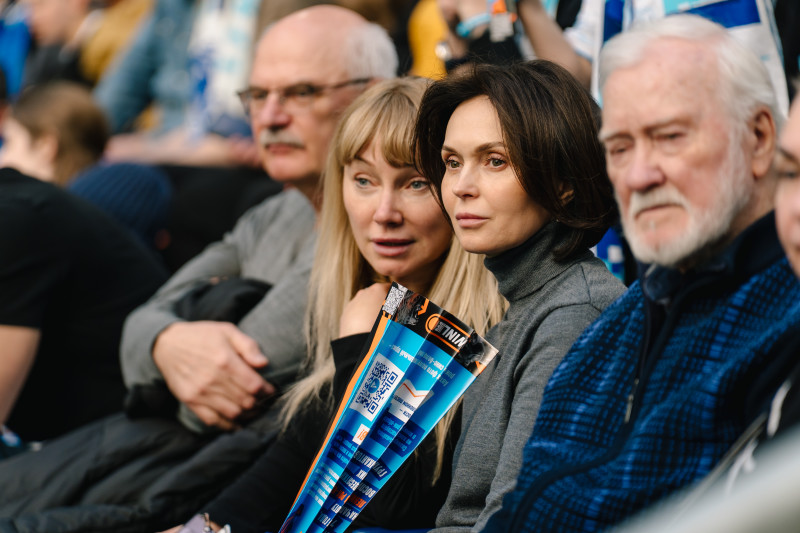 Болельщики на матче «Зенит» — «Спартак»