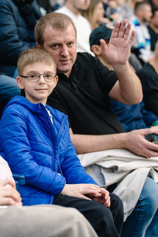 Болельщики на матче «Зенит» — «Спартак»