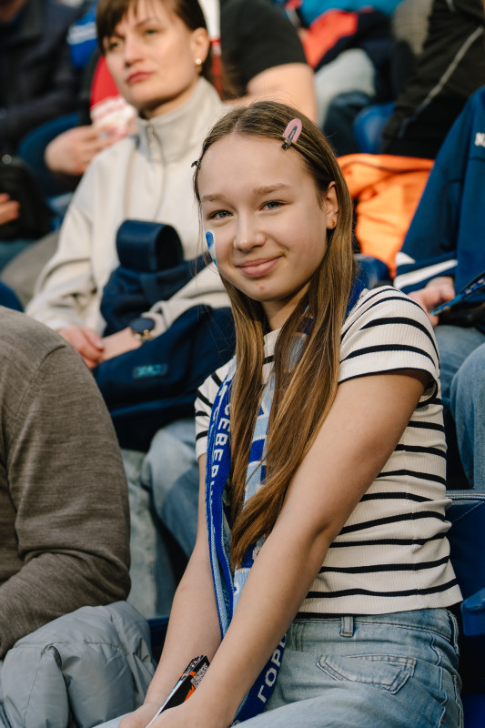 Болельщики на матче «Зенит» — «Спартак»