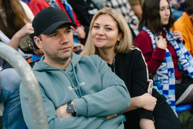 Болельщики на матче «Зенит» — «Спартак»