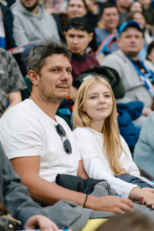 Болельщики на матче «Зенит» — «Спартак»