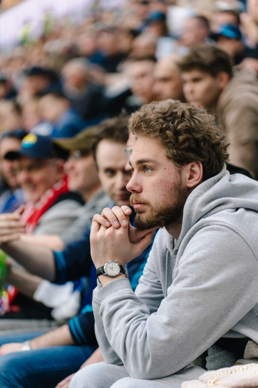 Болельщики на матче «Зенит» — «Спартак»