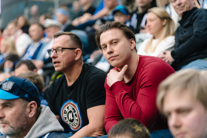 Болельщики на матче «Зенит» — «Спартак»