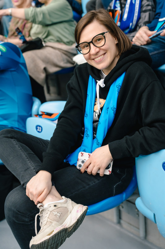 Болельщики на матче «Зенит» — «Спартак»