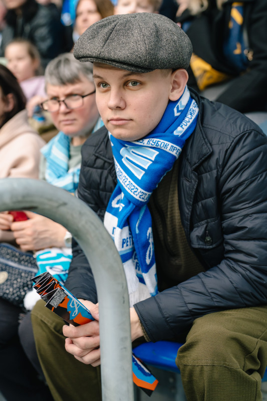 Болельщики на матче «Зенит» — «Спартак»