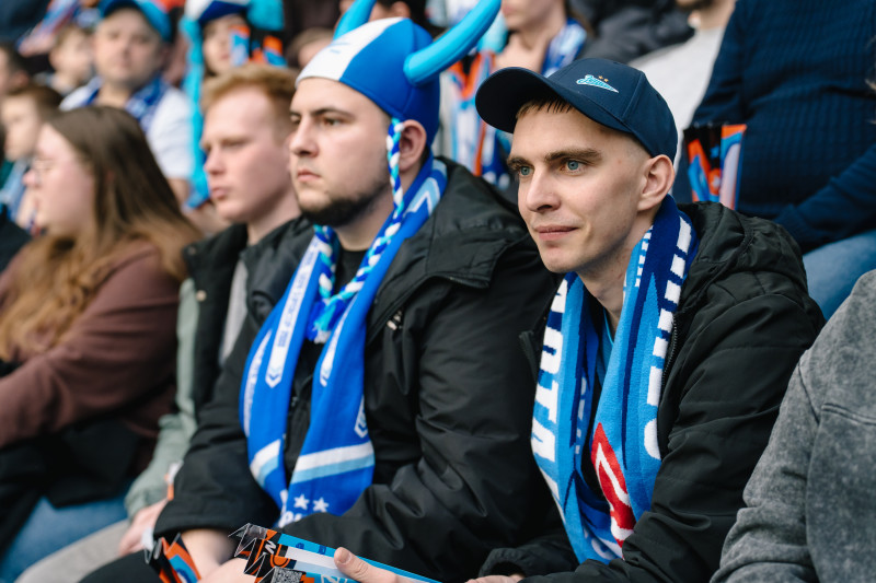 Болельщики на матче «Зенит» — «Спартак»