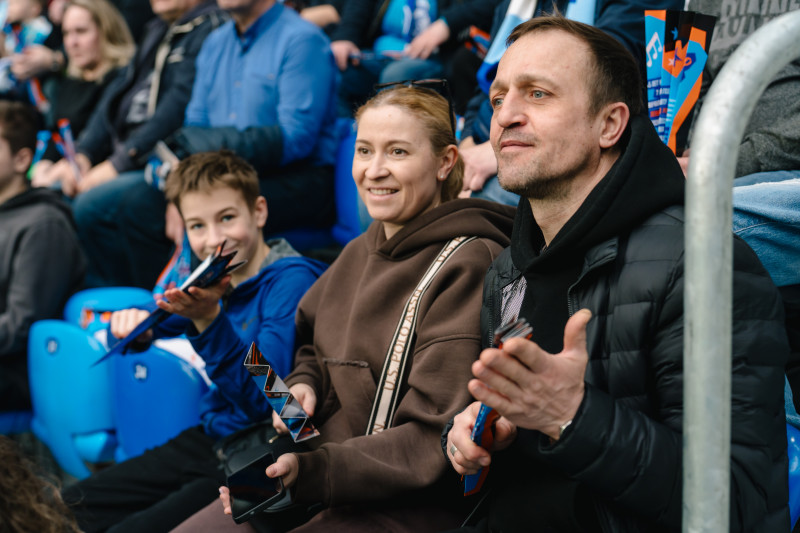 Болельщики на матче «Зенит» — «Спартак»