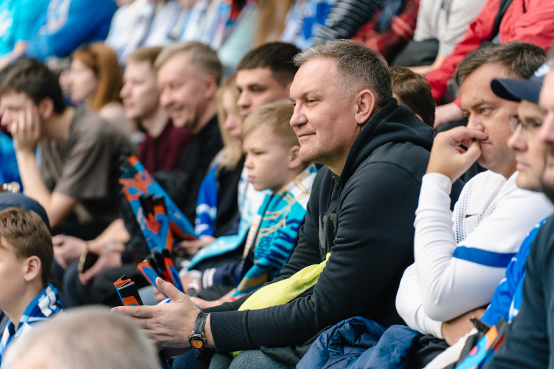 Болельщики на матче «Зенит» — «Спартак»