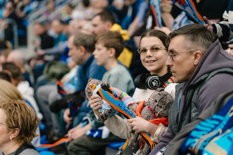 Болельщики на матче «Зенит» — «Спартак»