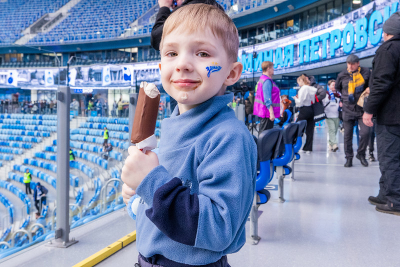 Фан-Променад перед матчем «Зенит» — «Динамо» Мх