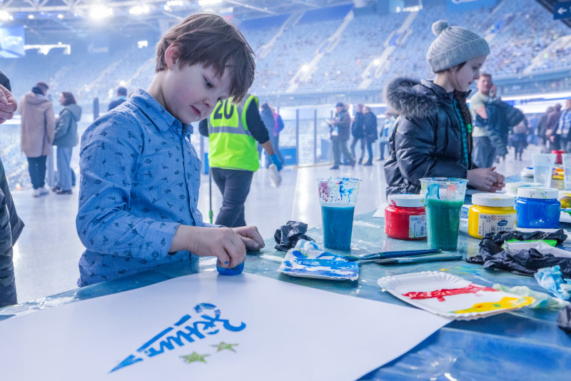 Фан-Променад перед матчем «Зенит» — «Динамо» Мх