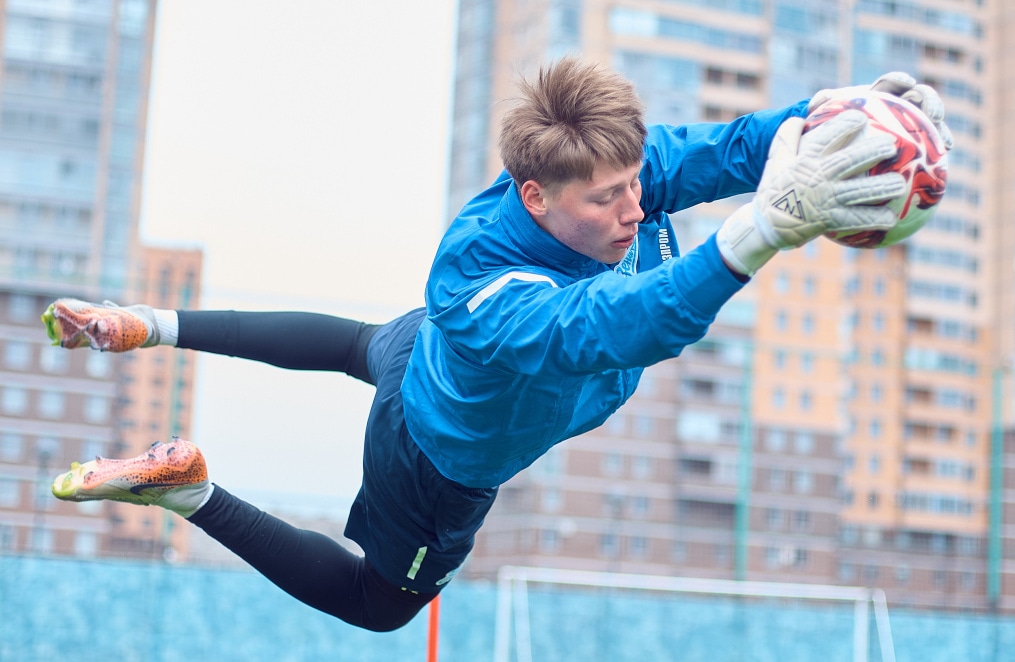 Тренировка «Зенита»-м перед товарищеским матчем с «Алмаз-Антей»-м