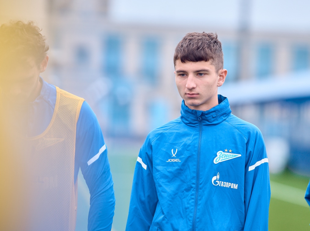 Тренировка «Зенита»-м перед товарищеским матчем с «Алмаз-Антей»-м