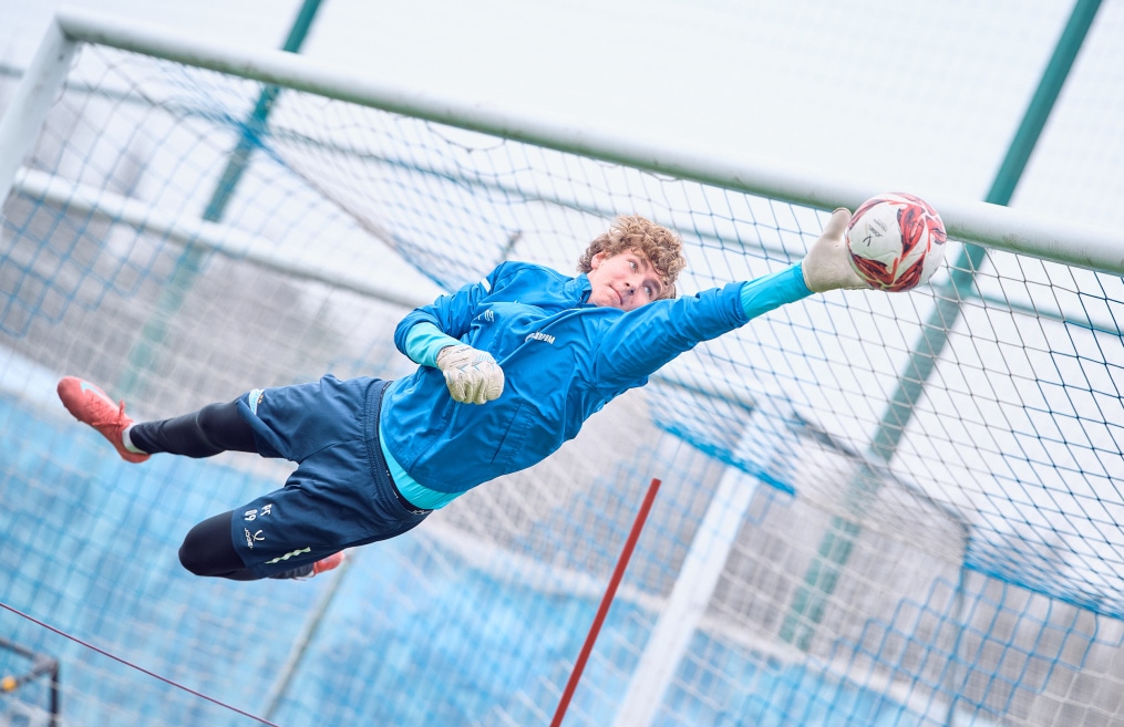 Тренировка «Зенита»-м перед товарищеским матчем с «Алмаз-Антей»-м