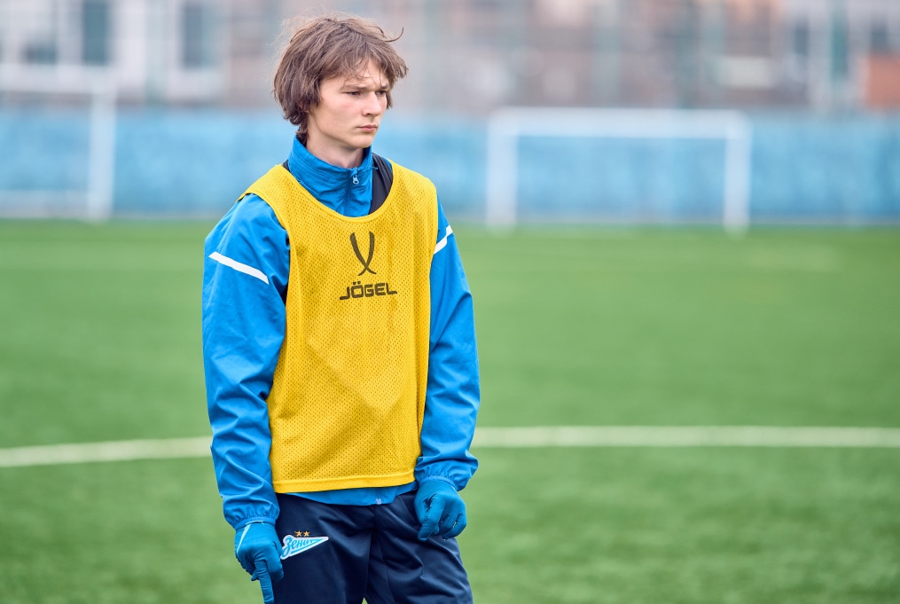 Тренировка «Зенита»-м перед товарищеским матчем с «Алмаз-Антей»-м