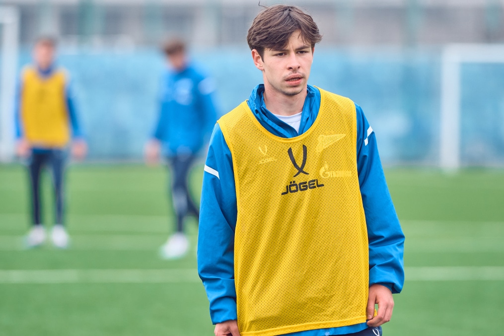 Тренировка «Зенита»-м перед товарищеским матчем с «Алмаз-Антей»-м