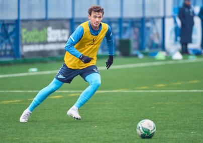 Тренировка «Зенита»-м перед товарищеским матчем с «Алмаз-Антей»-м