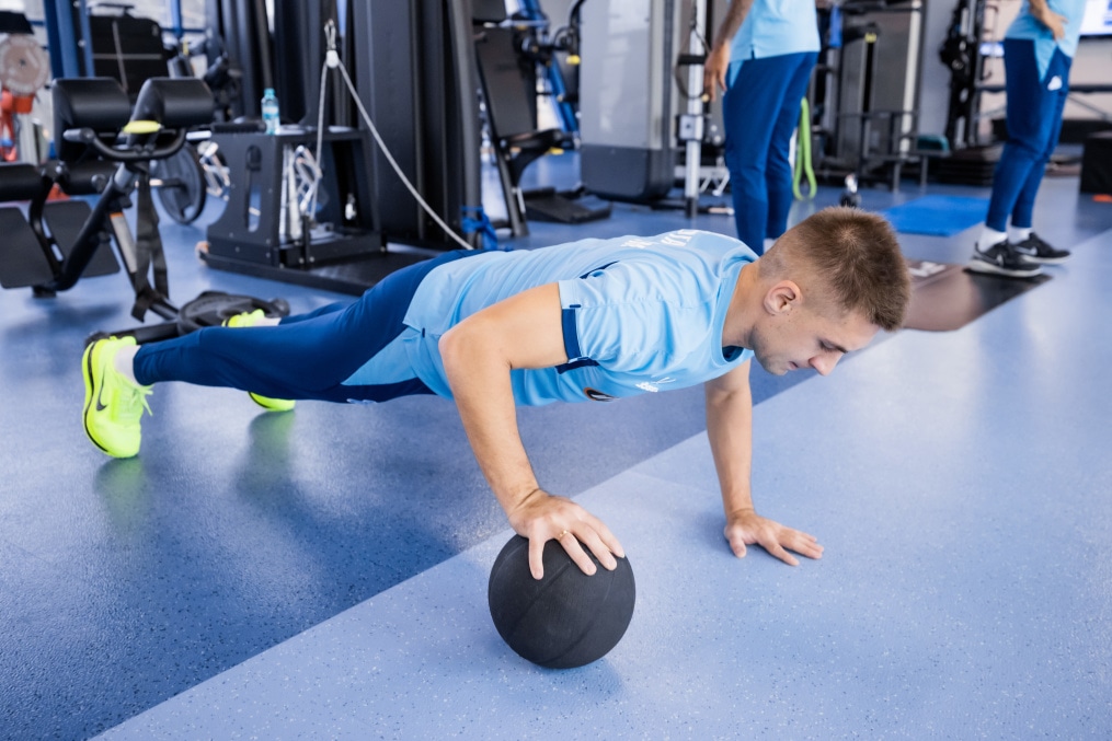 Открытая тренировка «Зенита» перед матчем с «Кайратом»