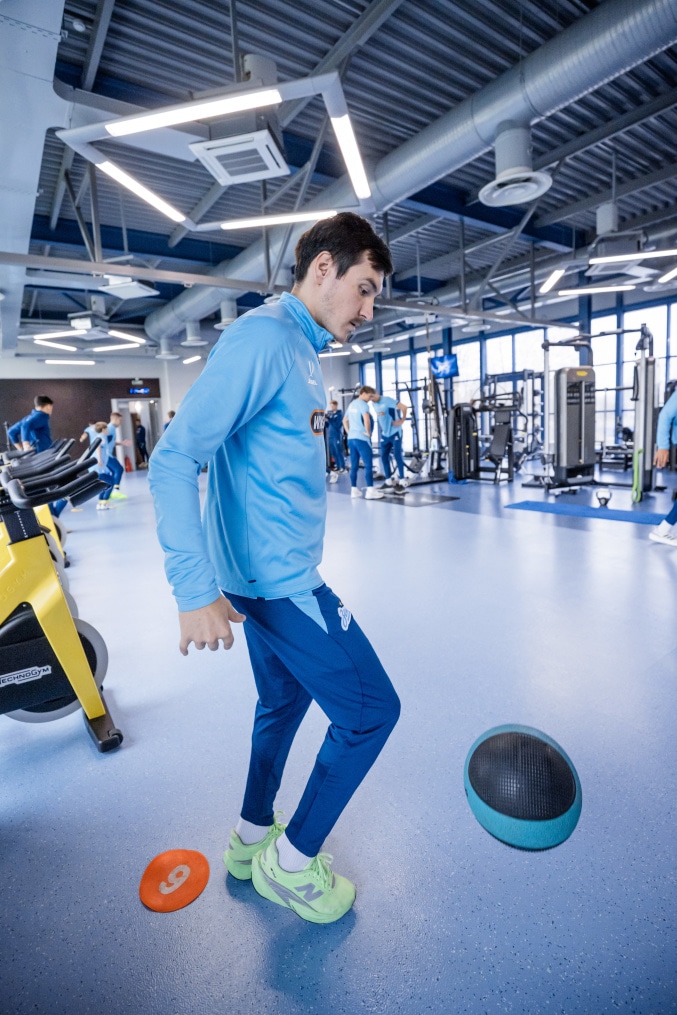 Открытая тренировка «Зенита» перед матчем с «Кайратом»