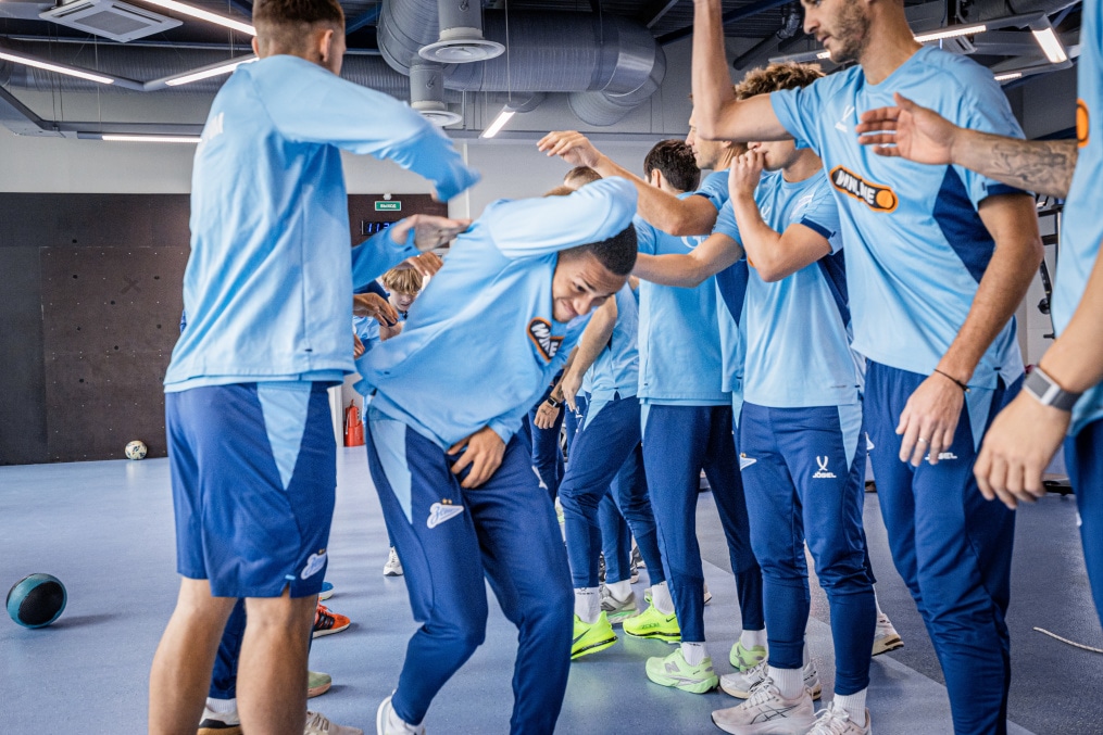 Открытая тренировка «Зенита» перед матчем с «Кайратом»