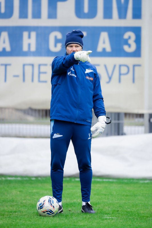 Открытая тренировка «Зенита» перед матчем с «Кайратом»